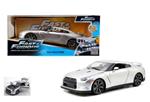 Nissan Gt-R 35 2009 Fast & Furious 7 Silver 1:24 Model Jada97212