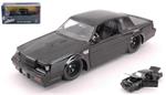 Dom's Buick Grand National Fast & Furious Black 1:24 Model JADA99539