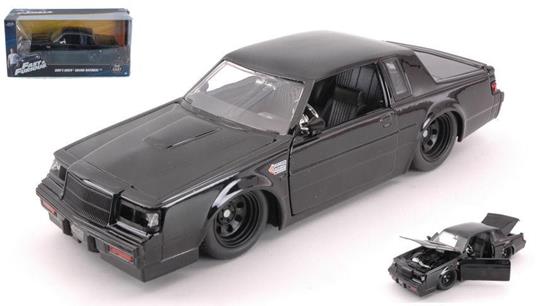 Dom's Buick Grand National Fast & Furious Black 1:24 Model JADA99539 - 2