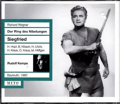 Sigfrido (Siegfried) - CD Audio di Richard Wagner