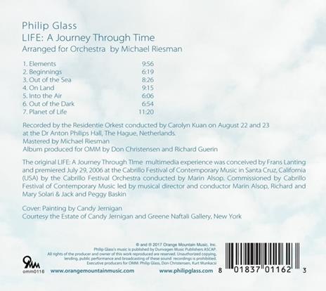 A Journey Through Time - CD Audio di Philip Glass - 2