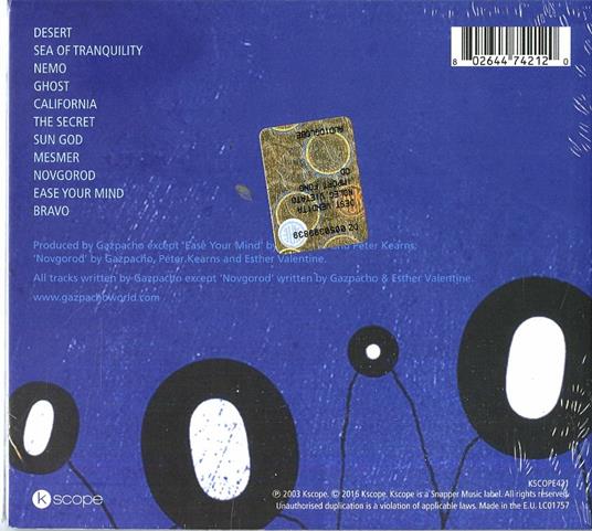 Bravo - CD Audio di Gazpacho - 2