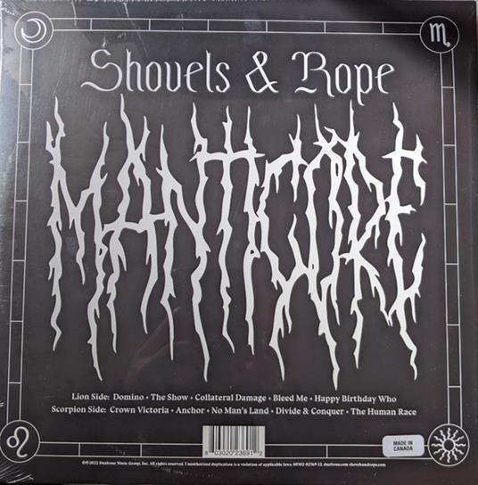 Manticore - Vinile LP di Shovels & Rope