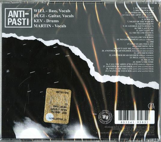 Last Call - CD Audio di Anti-Pasti - 2