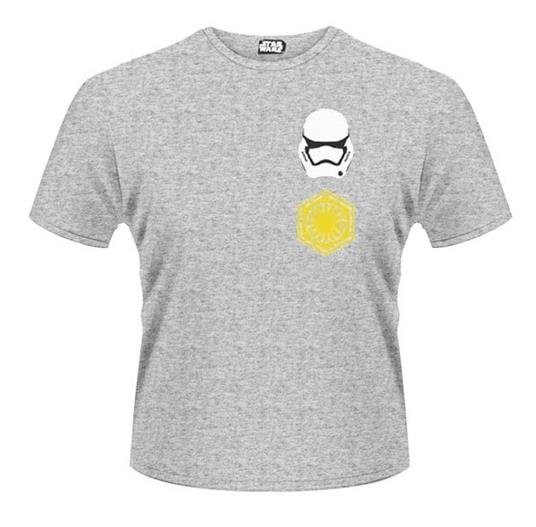 T-Shirt Star Wars. The Force Awakens. Logo Stormtrooper Pattern Rear