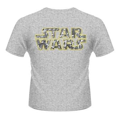 T-Shirt Star Wars. The Force Awakens. Logo Stormtrooper Pattern Rear - 2