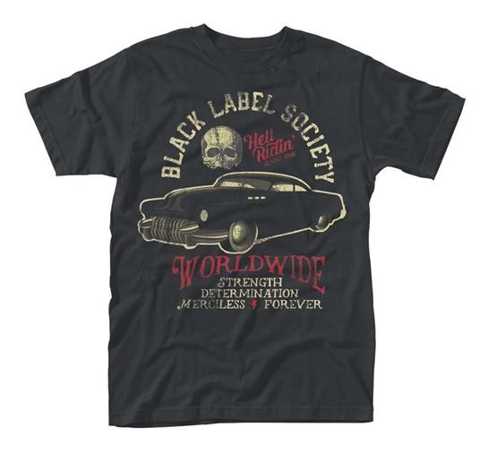 T-Shirt unisex Black Label Society. Hell Riding Hot Rod