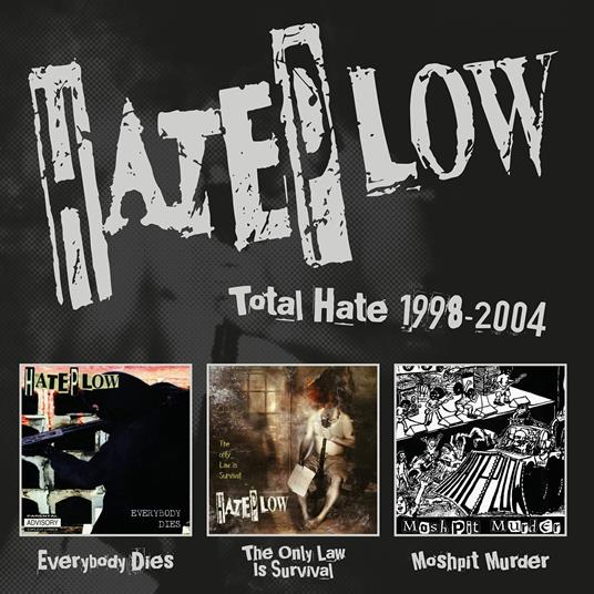 Total Hate 1998-2004 - CD Audio di Hateplow