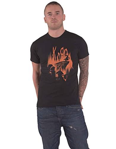 Korn: Hopscotch Flame (T-Shirt Unisex Tg. M)