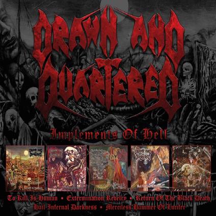 Implements Of Hell - CD Audio di Drawn and Quartered