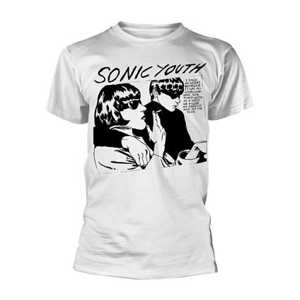 T-Shirt Unisex Tg. M Sonic Youth - Goo Album Cover White