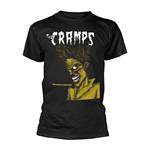 T-Shirt Unisex Tg. S Cramps - Bad Music For Bad People Black