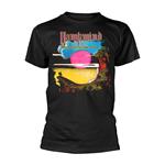 T-Shirt Unisex Hawkwind. Warrior On The Edge Of Time (Black). Taglia S