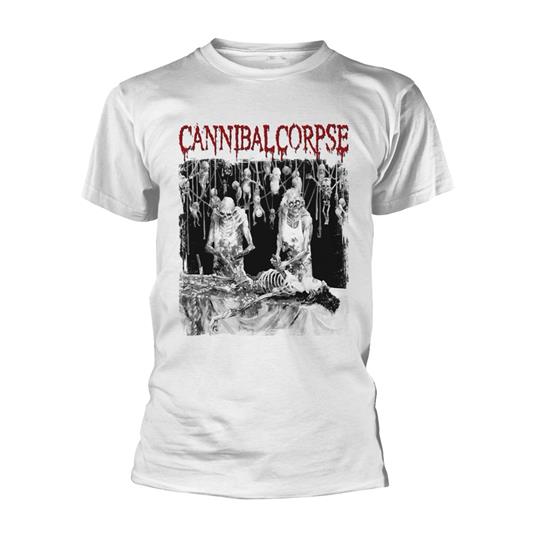 T-Shirt Unisex Tg. L. Cannibal Corpse: Butchered At Birth