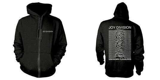 Joy Division: Unknown Pleasures Zip (Felpa Con Cappuccio Unisex Tg. M) -  Phd - Idee regalo | IBS