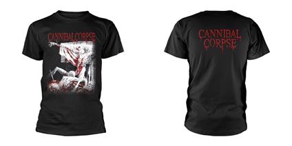 T-Shirt Unisex Tg. M. Cannibal Corpse: Tomb Of The Mutilated