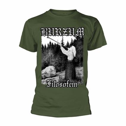 Burzum: Filosofem (Green) (T-Shirt Unisex Tg. M)