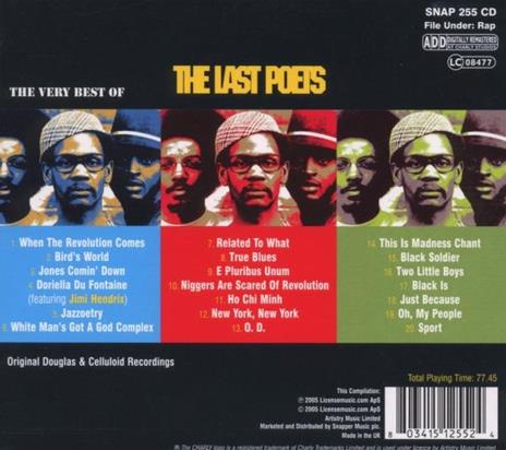 Very Best of - CD Audio di Last Poets - 2