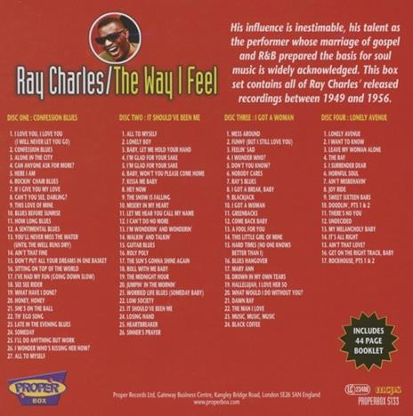 Way I Feel - CD Audio di Ray Charles - 2