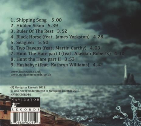 Hidden Seam - CD Audio di Lisa Knapp - 2