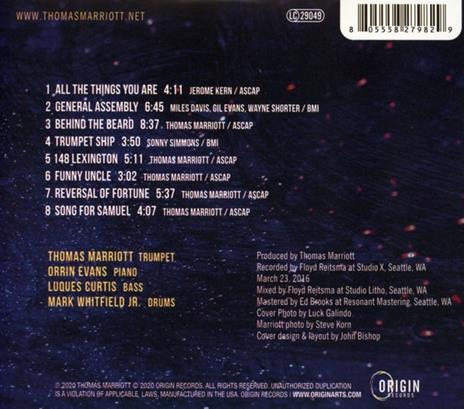 Trumpet Ship - CD Audio di Thomas Marriott - 2