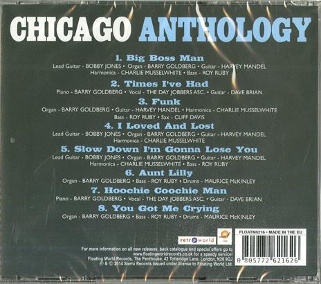 Chicago Anthology - CD Audio di Harvey Mandel,Barry Goldberg - 2