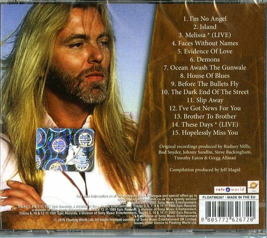 Best of - CD Audio di Gregg Allman - 2