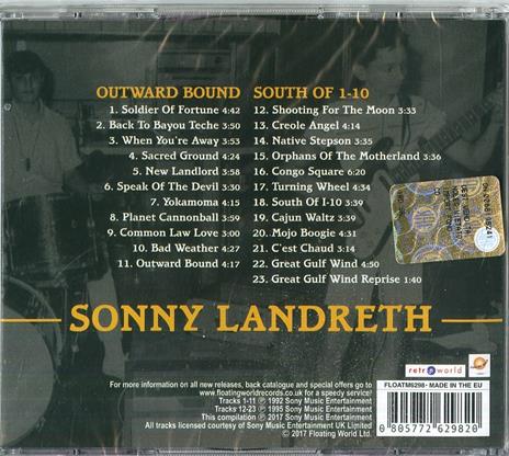 Outward Bound - South of I-10 - CD Audio di Sonny Landreth - 2