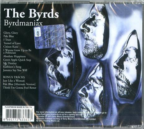 Byrdmaniax (Reissue) - CD Audio di Byrds - 2