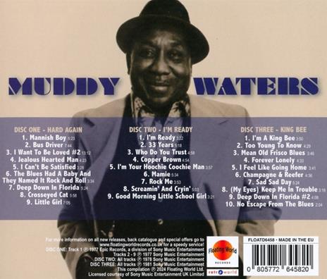 Hard Again- I?M Ready- King Bee - CD Audio di Muddy Waters - 2