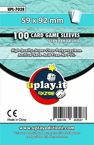 Uplay.it 100 Bustine EURO (59 x 92 mm)