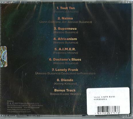 Supernova - CD Audio di Na.Sa. Unity Band - 2
