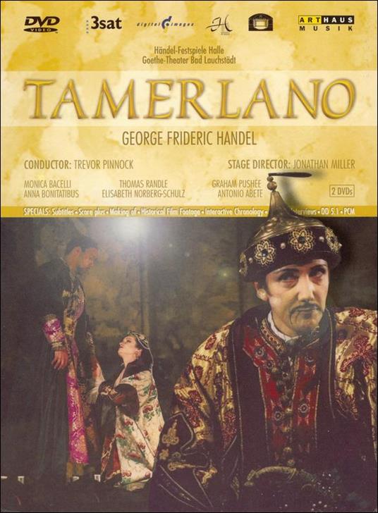 Tamerlano (2 Dvd) - Georg Friedrich Händel - CD | IBS