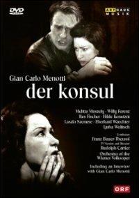 Gian Carlo Menotti. Der Konsul. The Consul (DVD) - DVD di Giancarlo Menotti