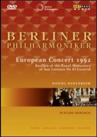 Berliner Philharmoniker . European Concert 1992 (DVD) - DVD di Placido Domingo,Berliner Philharmoniker,Daniel Barenboim