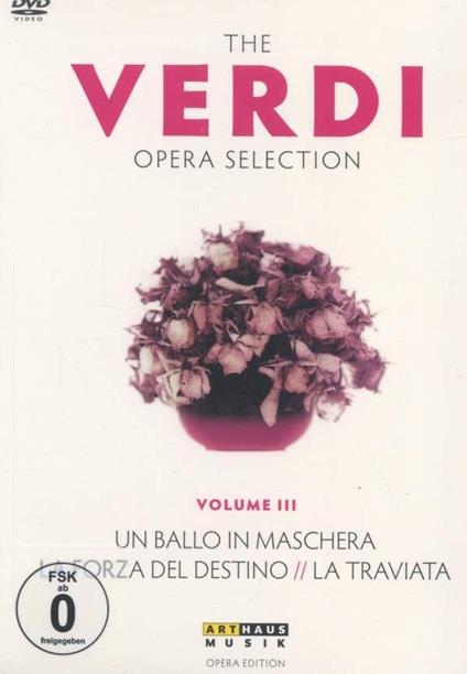 The Verdi Opera Selection. Vol. 3 (4 DVD) - DVD di Placido Domingo,Angela Gheorghiu,Marcello Giordani,Rebecca Evans,Roberto Frontali,Giuseppe Verdi