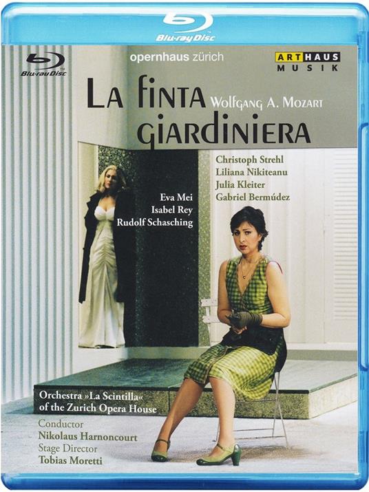 Wolfgang Amadeus Mozart. La finta giardiniera (Blu-ray) - Blu-ray di Wolfgang Amadeus Mozart,Nikolaus Harnoncourt