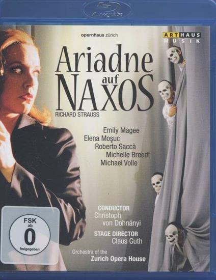 Richard Strauss. Arianna a Nasso. Ariadne auf Naxos (Blu-ray) - Blu-ray di Richard Strauss,Roberto Saccà,Emily Magee,Elena Mosuc,Michael Volle