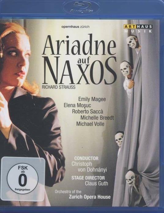 Richard Strauss. Arianna a Nasso. Ariadne auf Naxos (Blu-ray)