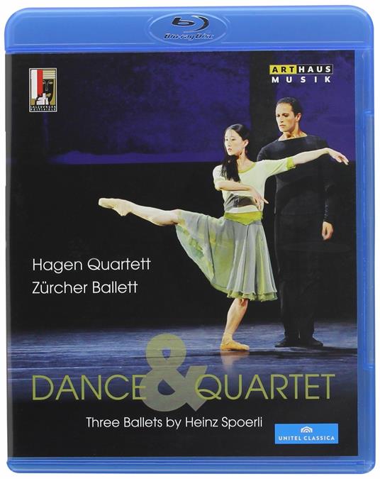 Dance & Quartet. Three Ballets by Heinz Spoerli (Blu-ray) - Blu-ray di Hagen Quartett