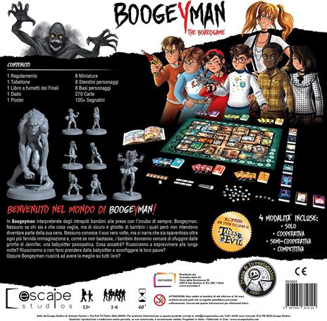 Boogeyman. Base - ITA. Gioco da tavolo - 2