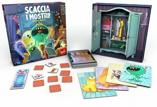 Scaccia i mostri. Gioco da tavolo