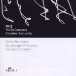 Concerto per violino - Concerto da camera - CD Audio di Alban Berg,Giuseppe Sinopoli,Staatskapelle Dresda,Reiko Watanabe