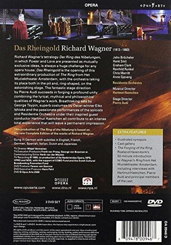 L' oro del Reno (2 DVD) - DVD di Richard Wagner,Hartmut Haenchen - 2