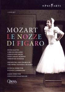 Le nozze di Figaro (2 DVD) - DVD di Wolfgang Amadeus Mozart,Sylvain Cambreling