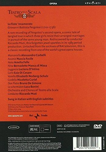 Lo frate 'nnamorato (DVD) - DVD di Giovanni Battista Pergolesi,Riccardo Muti - 2