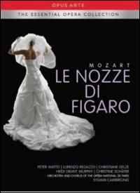 Wolfgang Amadeus Mozart. Le nozze di Figaro (DVD) - DVD di Wolfgang Amadeus Mozart,Christiane Oelze,Peter Mattei,Lorenzo Regazzo,Sylvain Cambreling