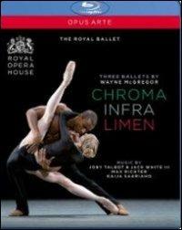 Wayne McGregor. Chroma - Infra - Limen (Blu-ray) - Blu-ray