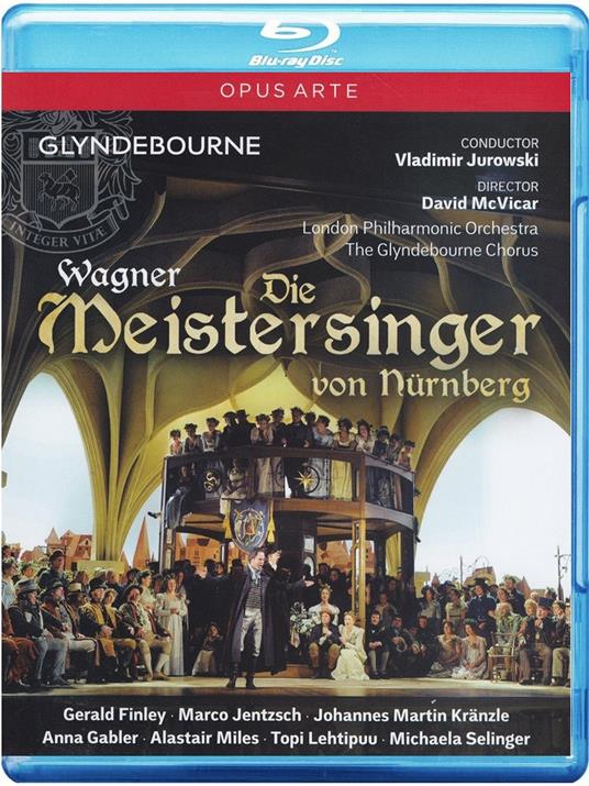 Richard Wagner. I Maestri Cantori di Norimberga. Die Meistersinger Von Nürnberg (Blu-ray) - Blu-ray di Richard Wagner,Gerald Finley