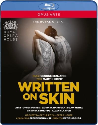 George Benjamin. Written on Skin (Blu-ray) - Blu-ray di George Benjamin,Barbara Hannigan,Bejun Mehta,Christopher Purves